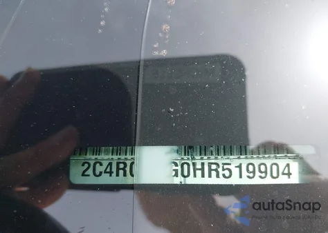 2017 Chrysler Pacifica Touring from USA, damaged, VIN 2C4RC1DG0HR519904